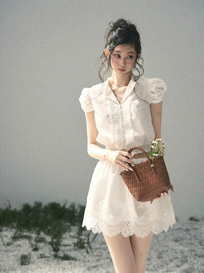Lace Two-Way Set