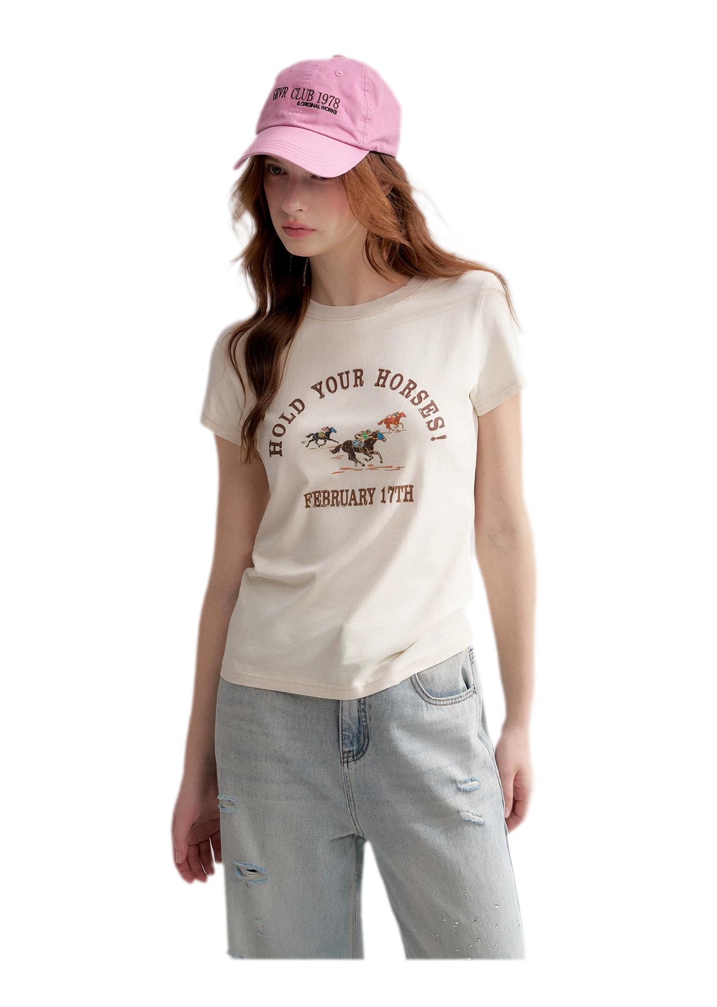 Vintage Horse Print Tee