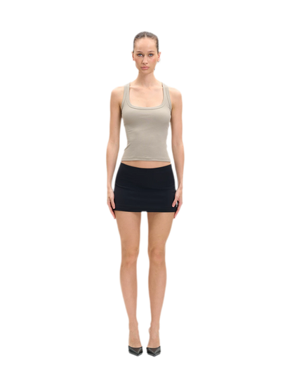 Ribbed U-Neck Cami
