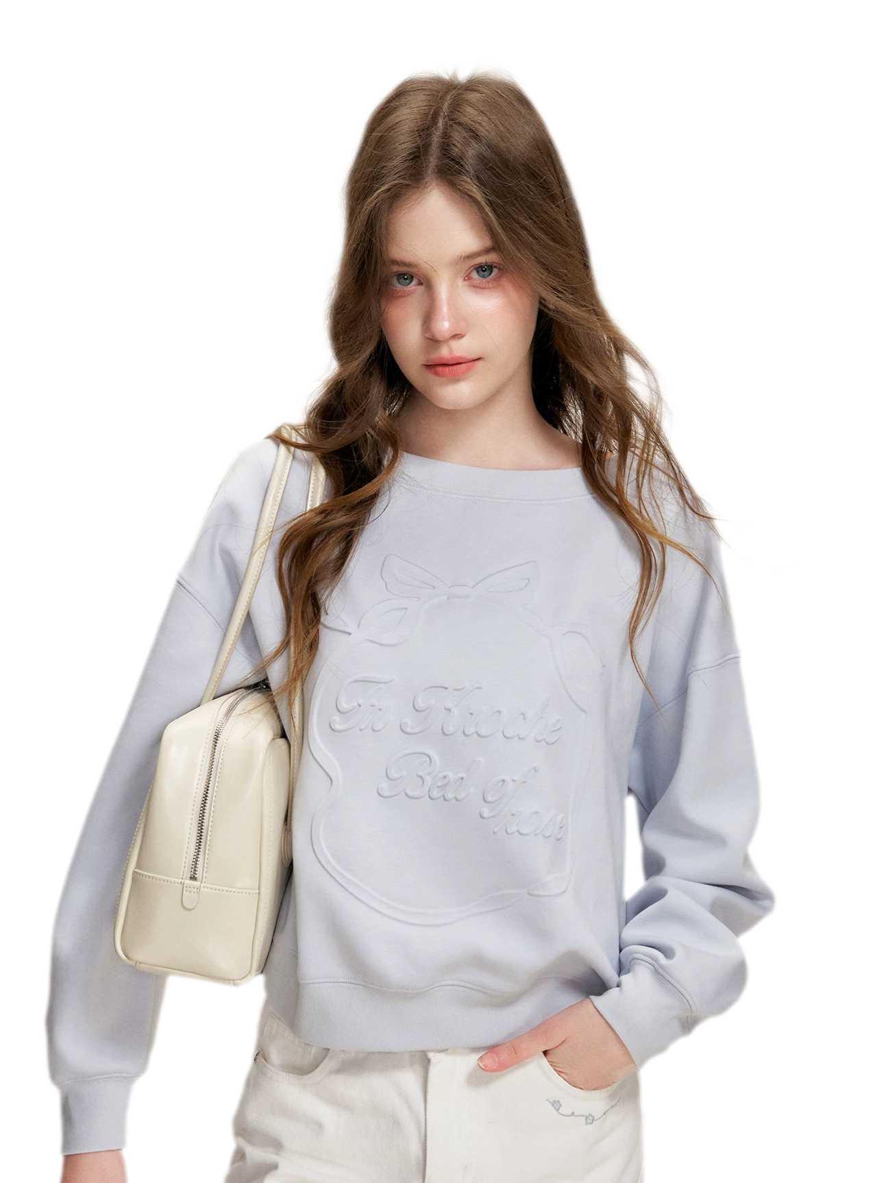 Modal Embossed Sweatshirt