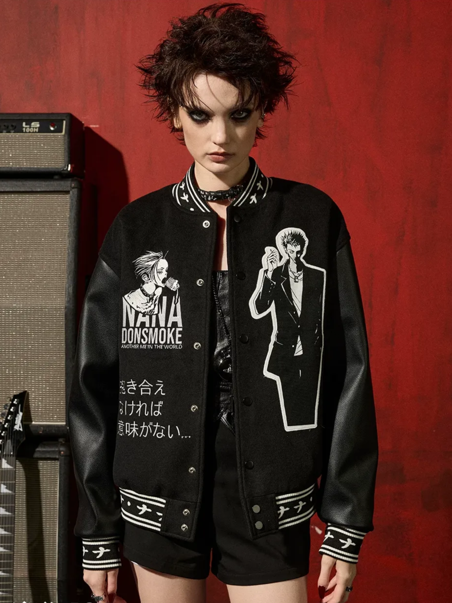 DSM X NANA Patchwork Varsity Jacket
