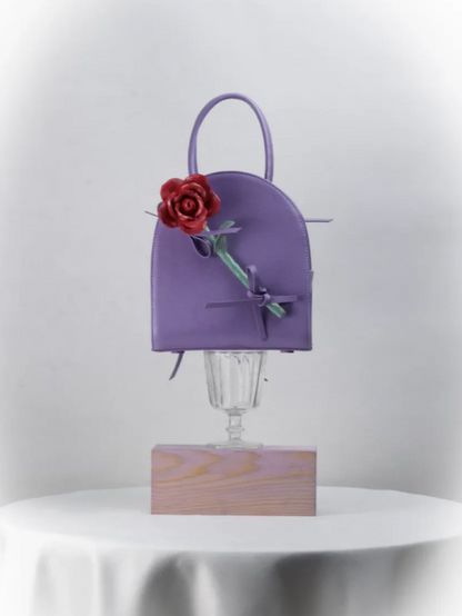Handcrafted Ceramic Flower Bag