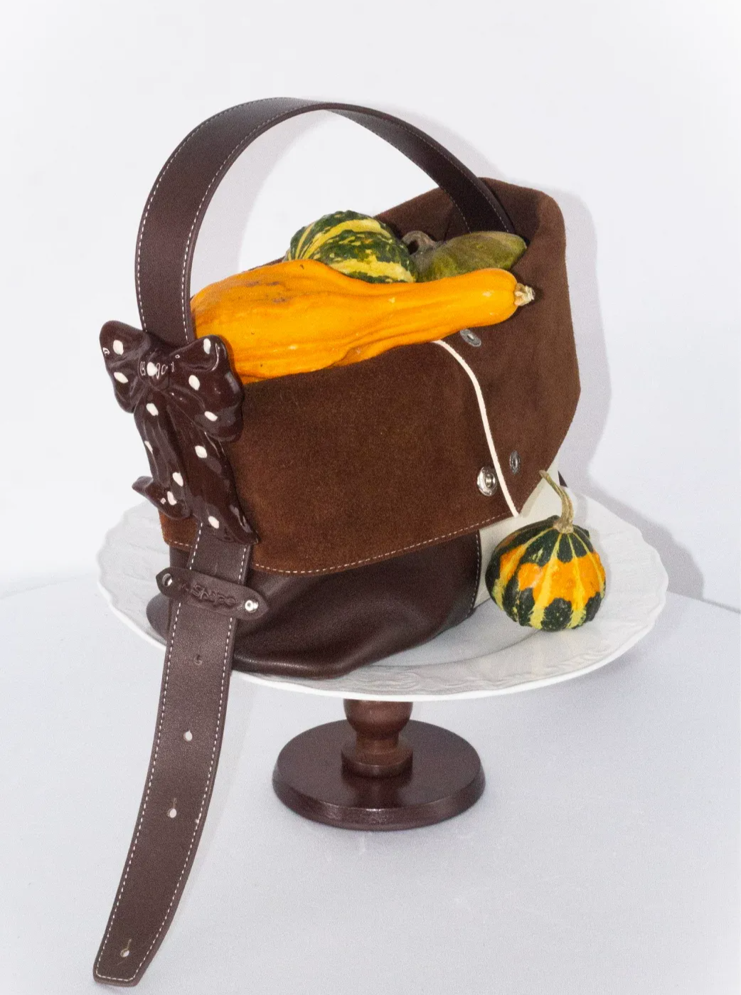 Ceramic Sculptural Transforming Bag