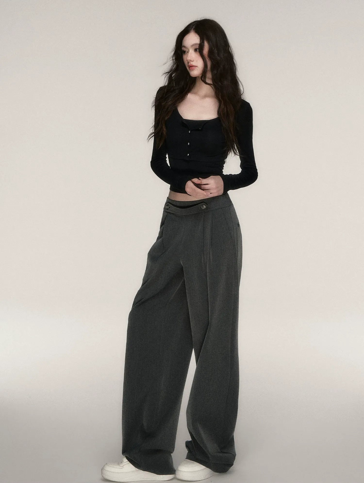 Napoleon Wide-Leg Suit Trousers