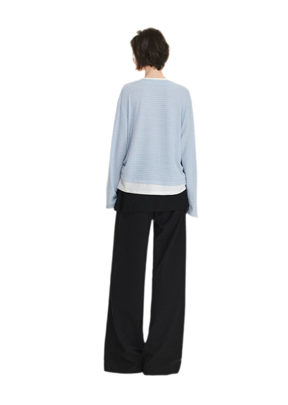 Abnehmbare Lagen-Hose mit weitem Bein