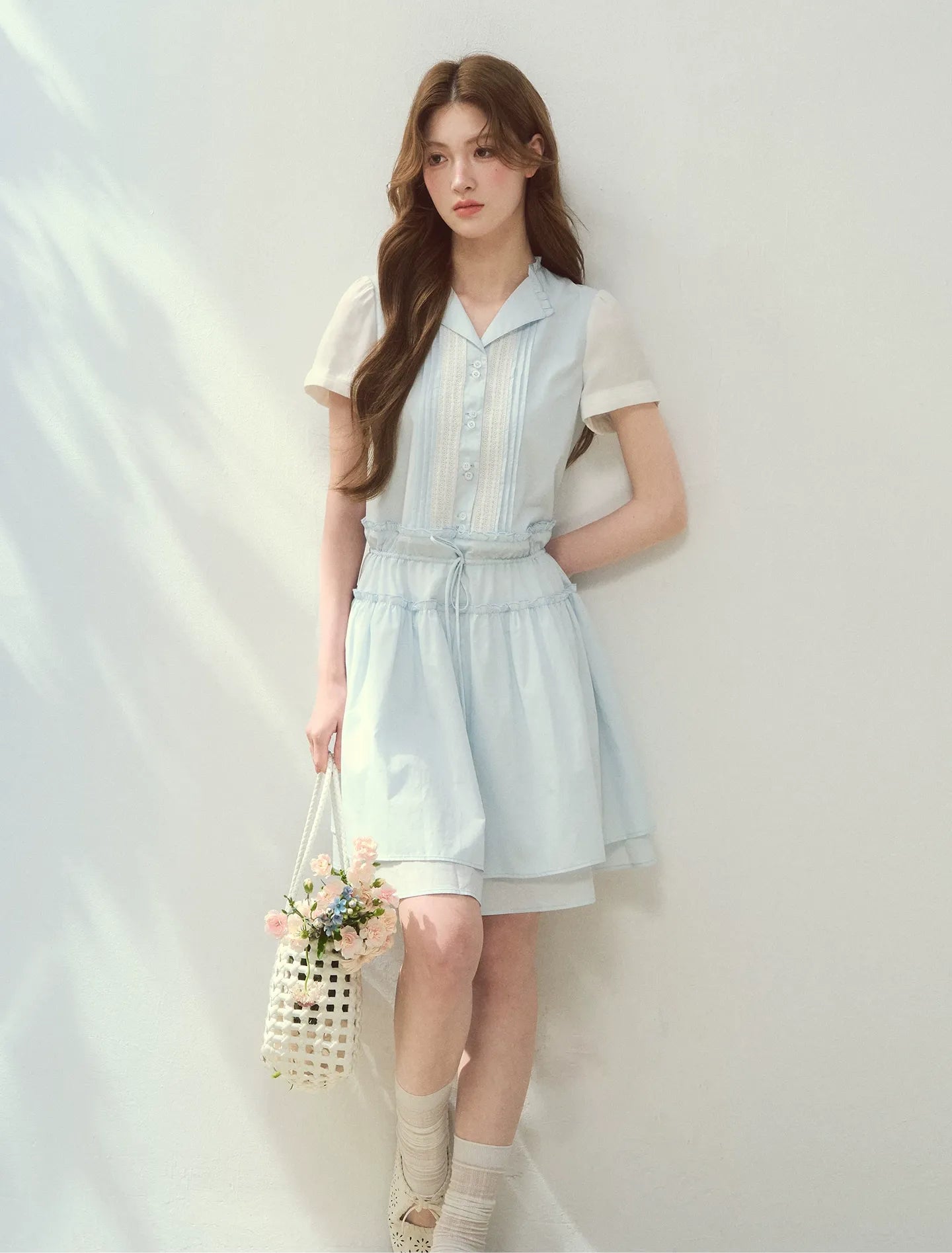 Sea Breeze Shirt Dress