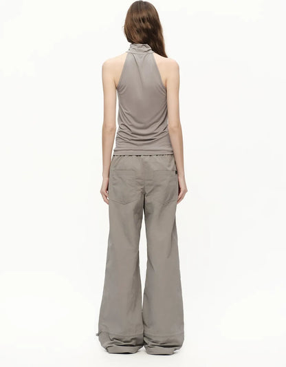 Modal Halter High Neck Tank