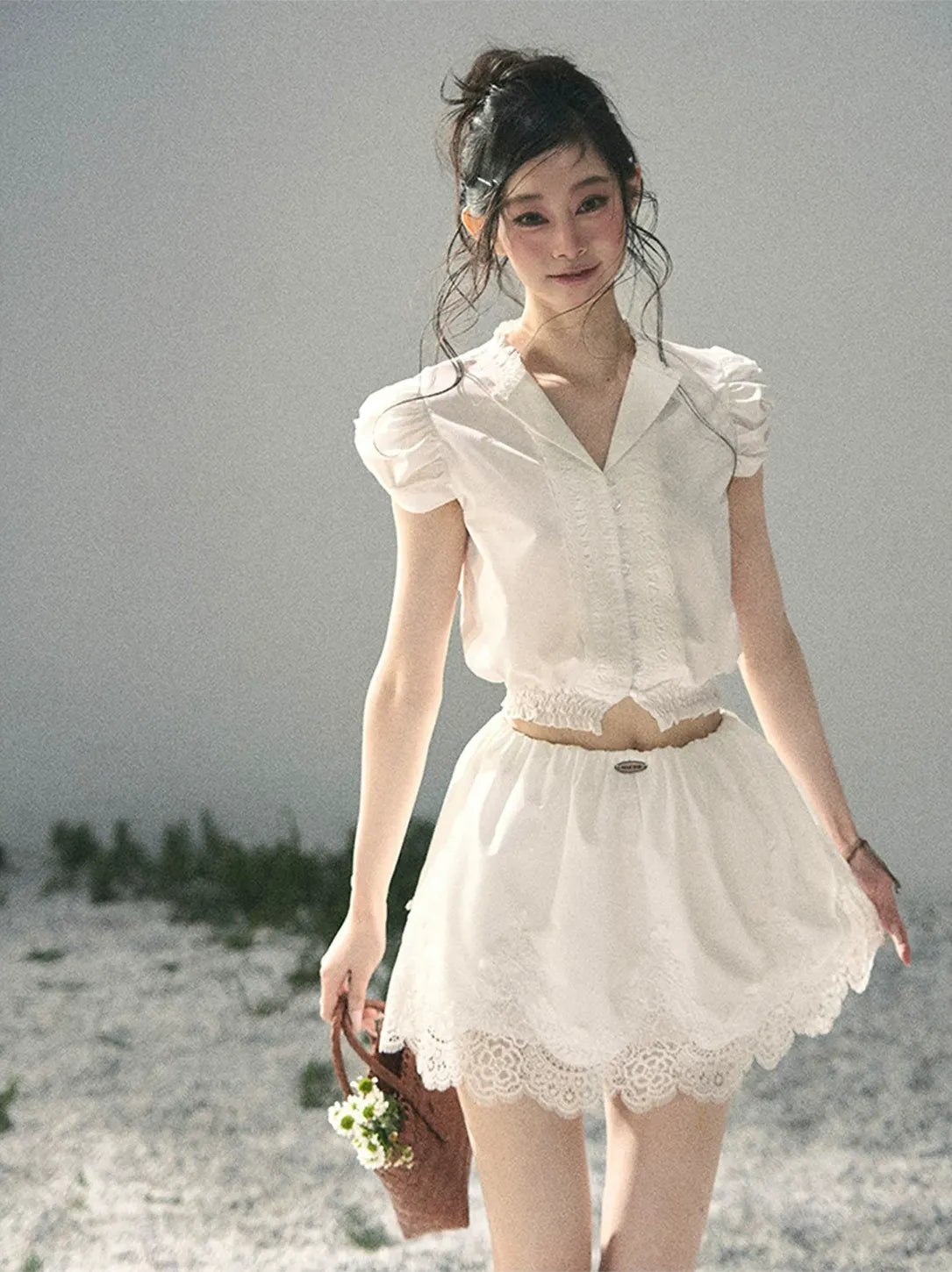 Lace Two-Way Set