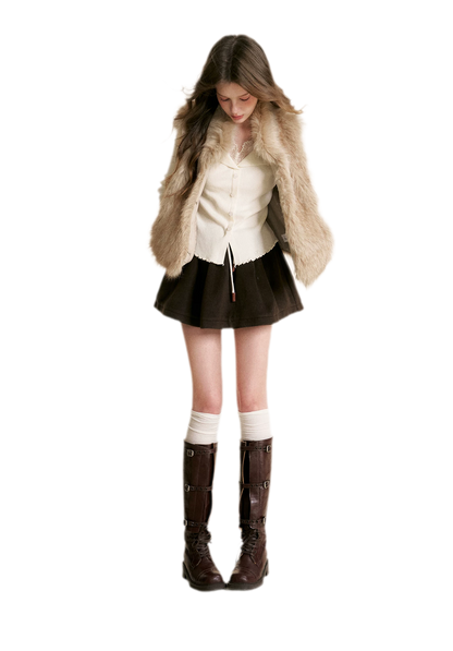 Eco Faux Fur Vest