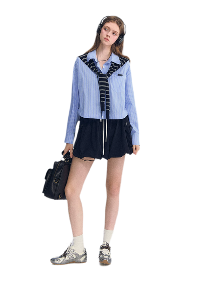 Half-Zip Drawstring Jacket