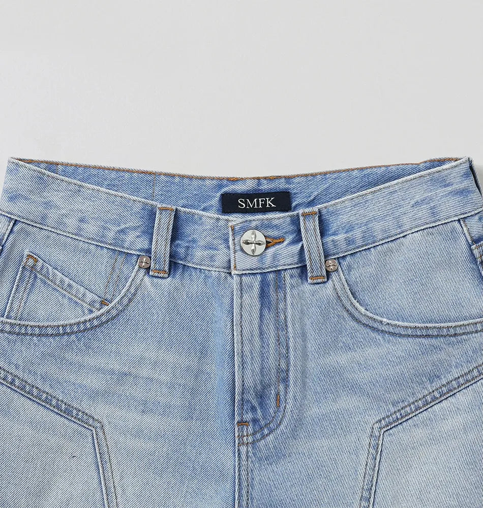 Wild Phantom Low Waist Denim Shorts