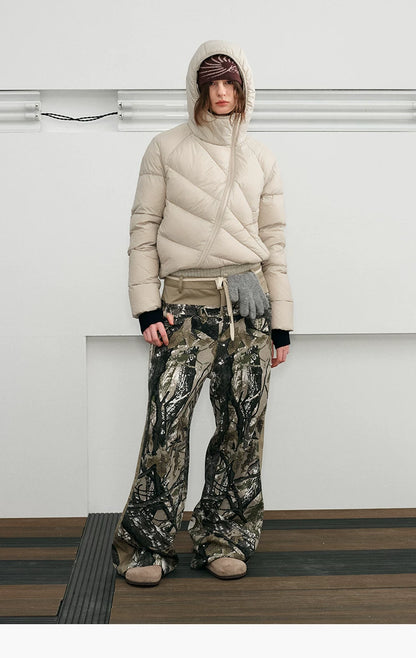 Lightweight Hooded Down Jacket