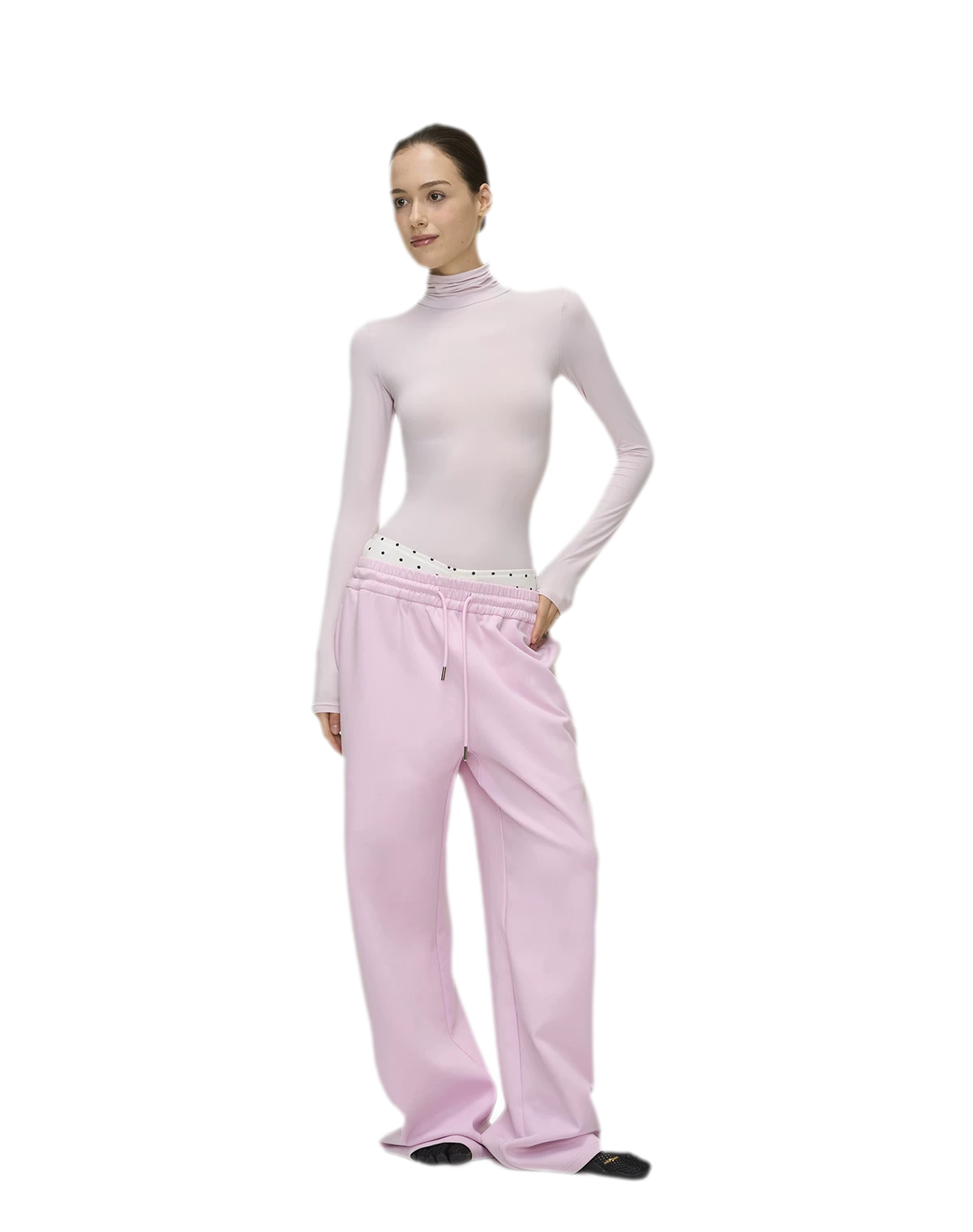 Brushed High-Neck Top