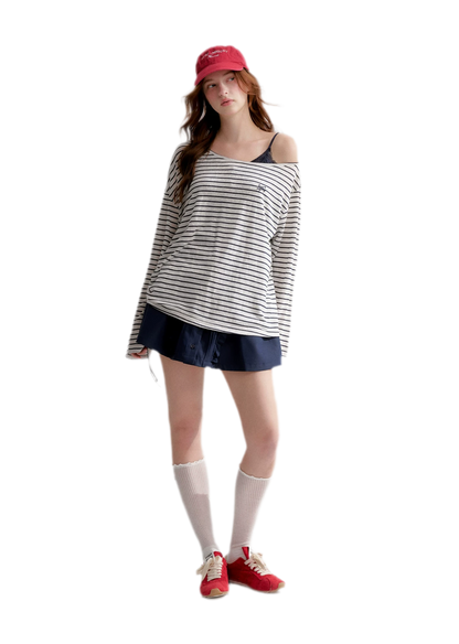 Lyocell Off Shoulder Top