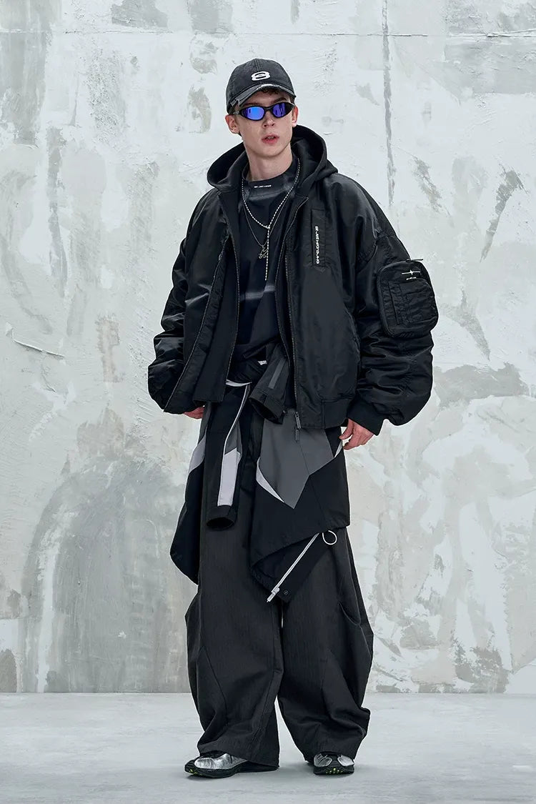Down-Filled Detachable Puffer Jacket