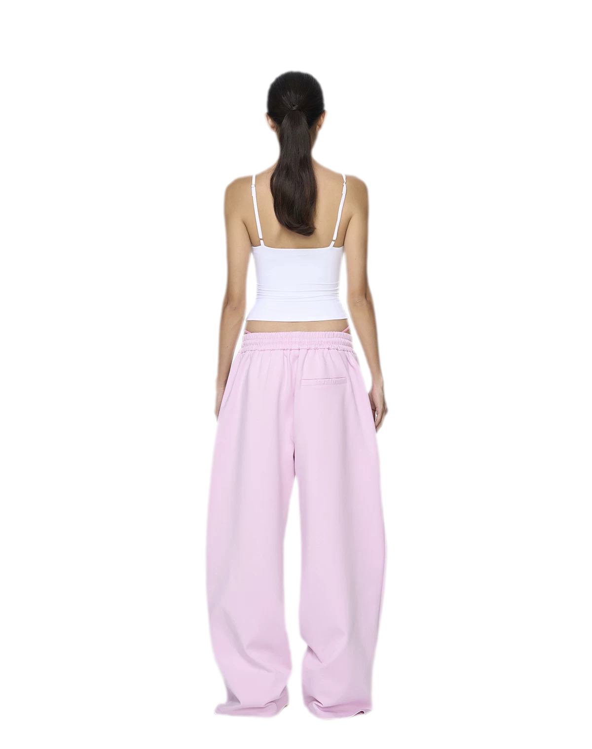 Air Cotton Wide-Leg Sweatpants