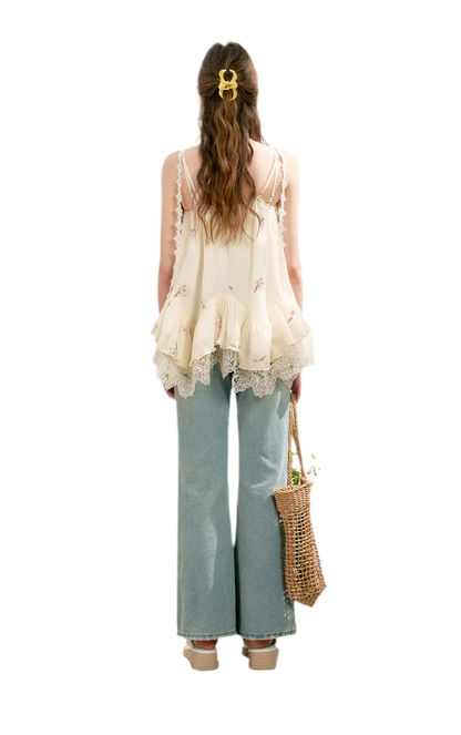 Lace Embroidered Camisole