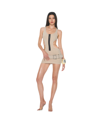 Back Tie Knit Dress
