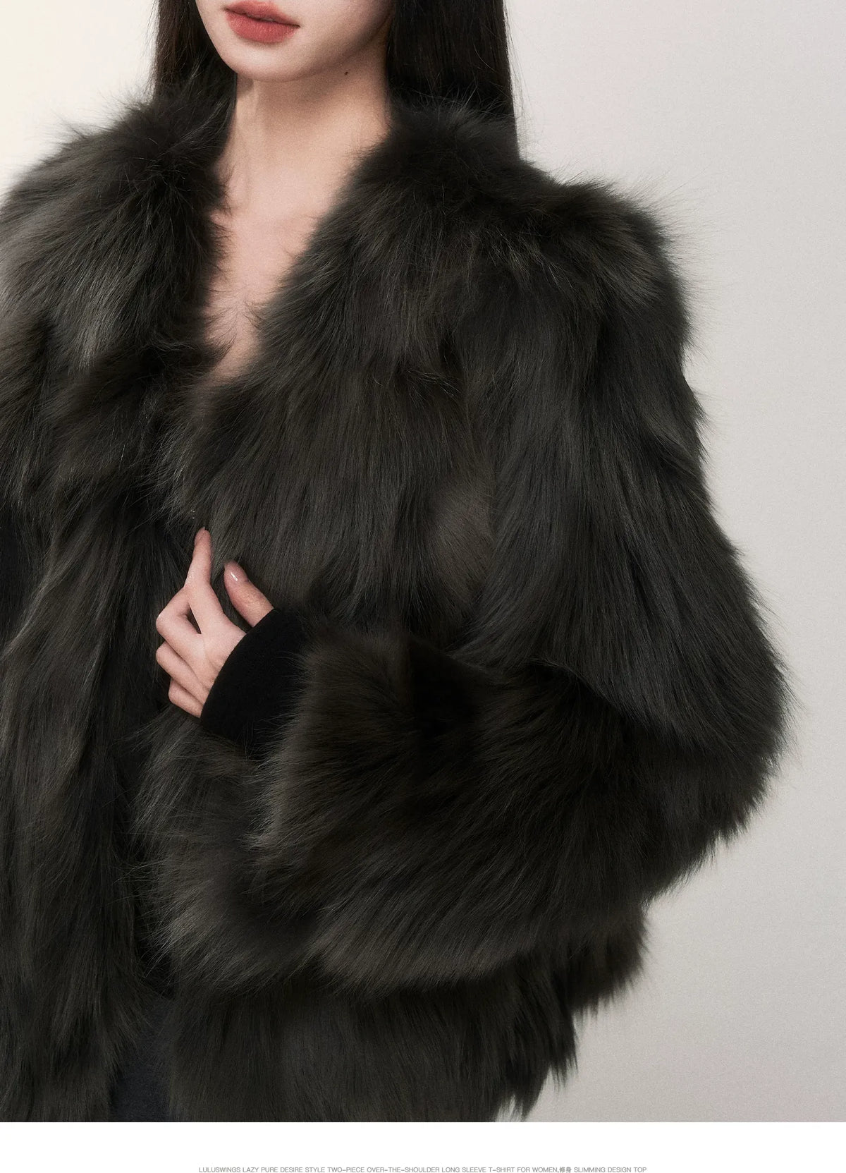 Crown-Grade Fox Fur Jacket
