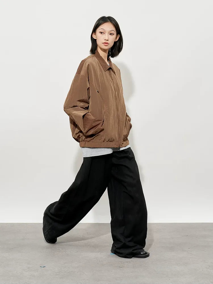 Textured Curved Panel Jacket