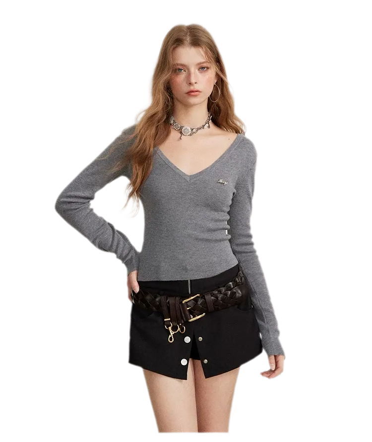 Double-Waist Convertible A-Line Skort