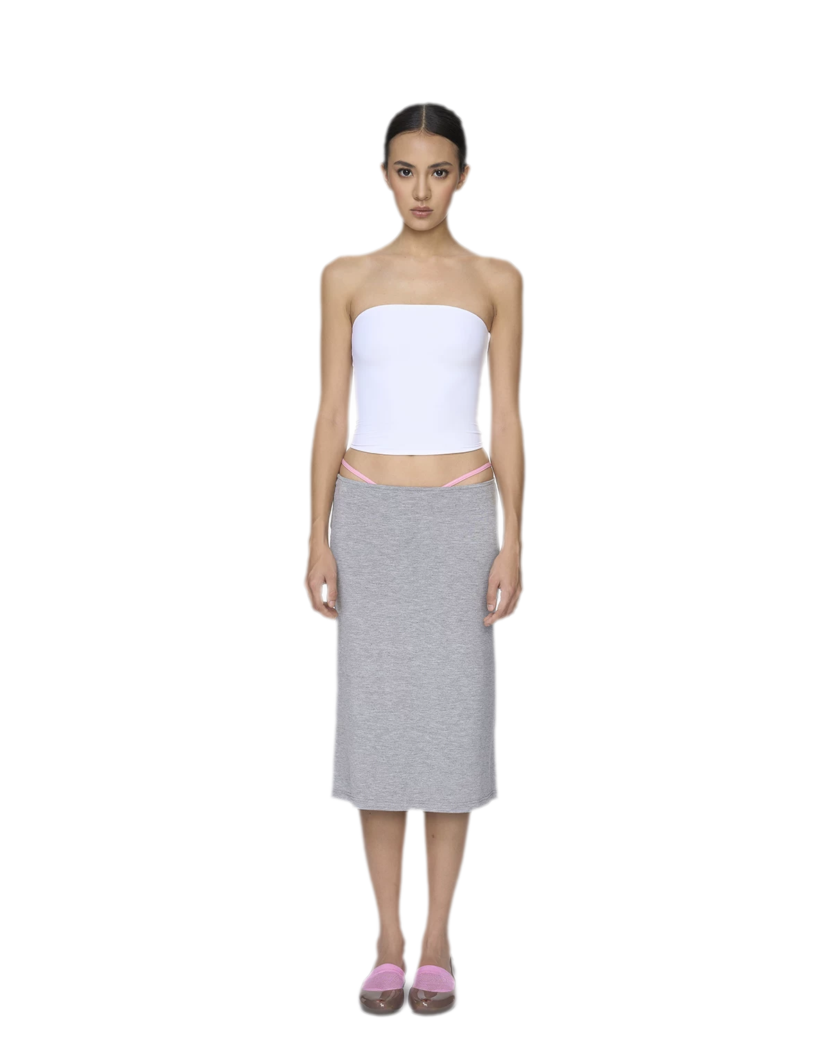 Fishtail Midi Skirt