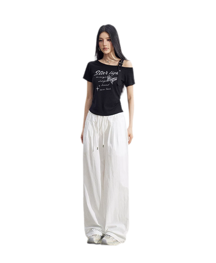 Heart Wide-Leg Pants