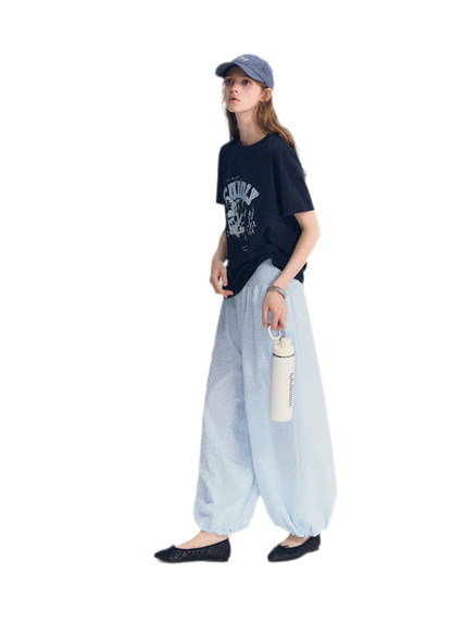 Cat Print Relaxed T-Shirt