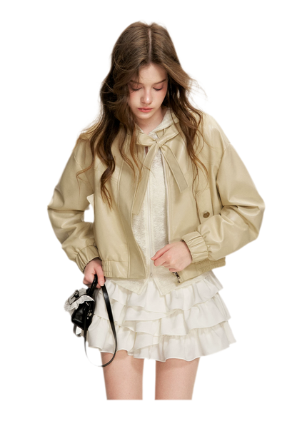 Irregular Cloud White A-line Skirt