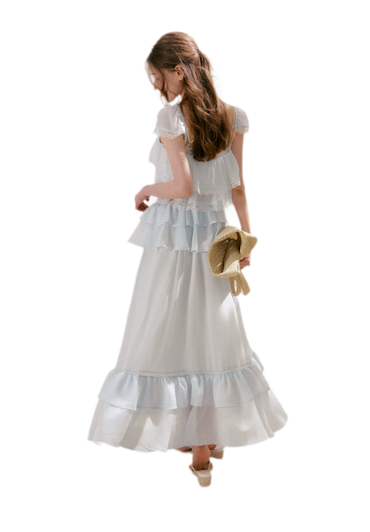 Romantic French Lace Two-Piece Set