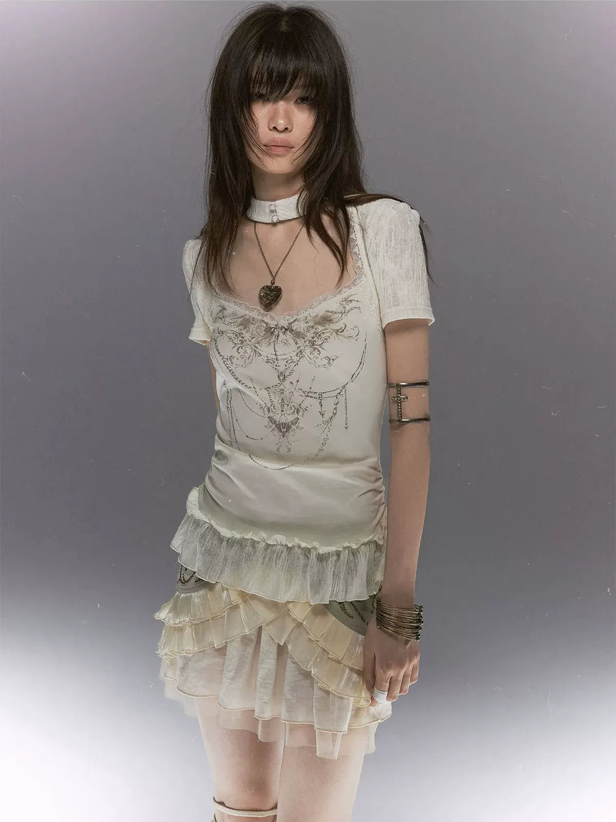 Butterbone Gothic Lace Top