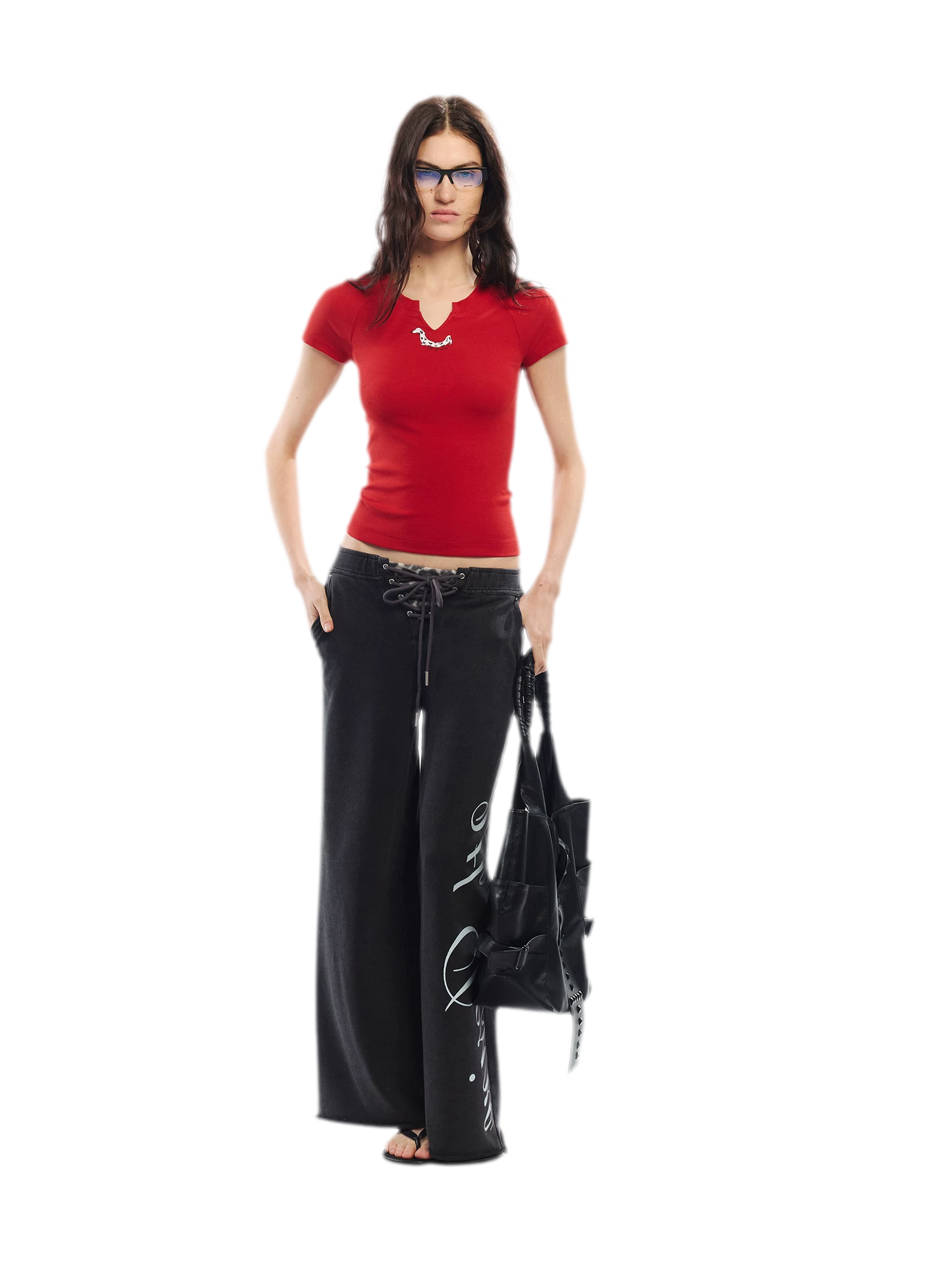 Summer V-neck Slim Fit T-shirt