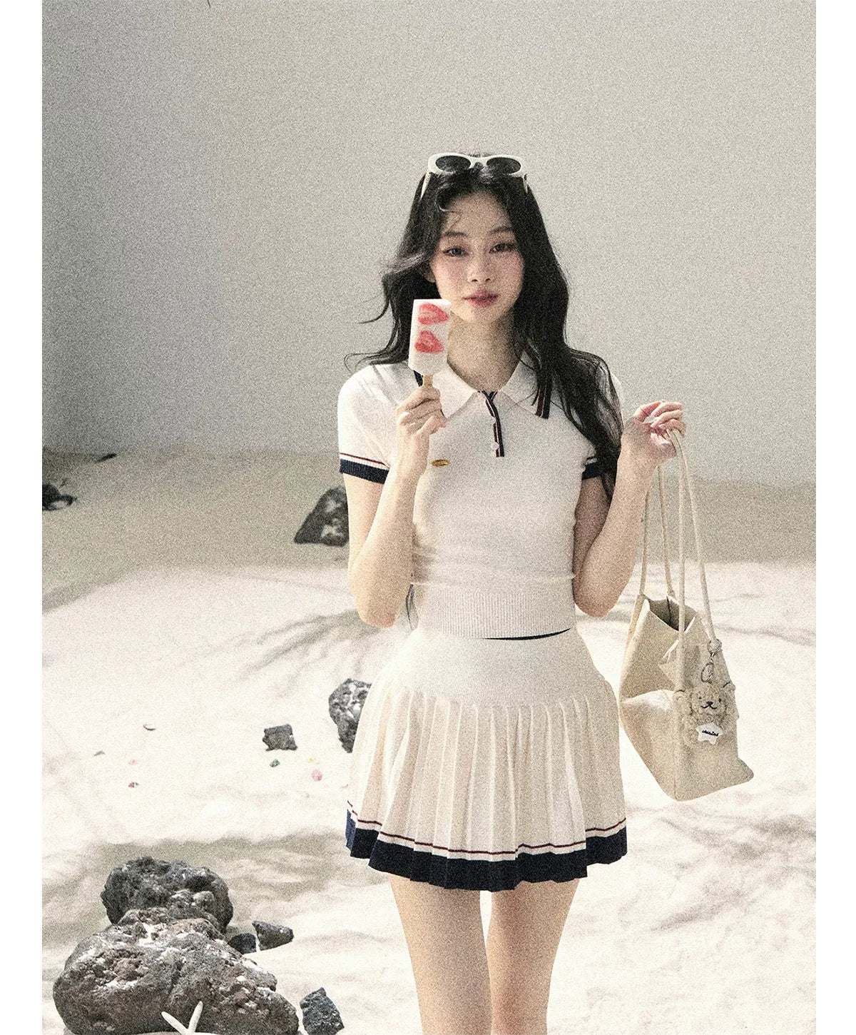Crushed Moonlight Knit Set