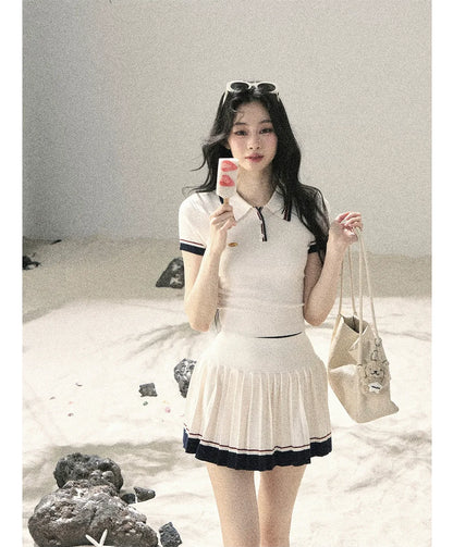 Crushed Moonlight Knit Set