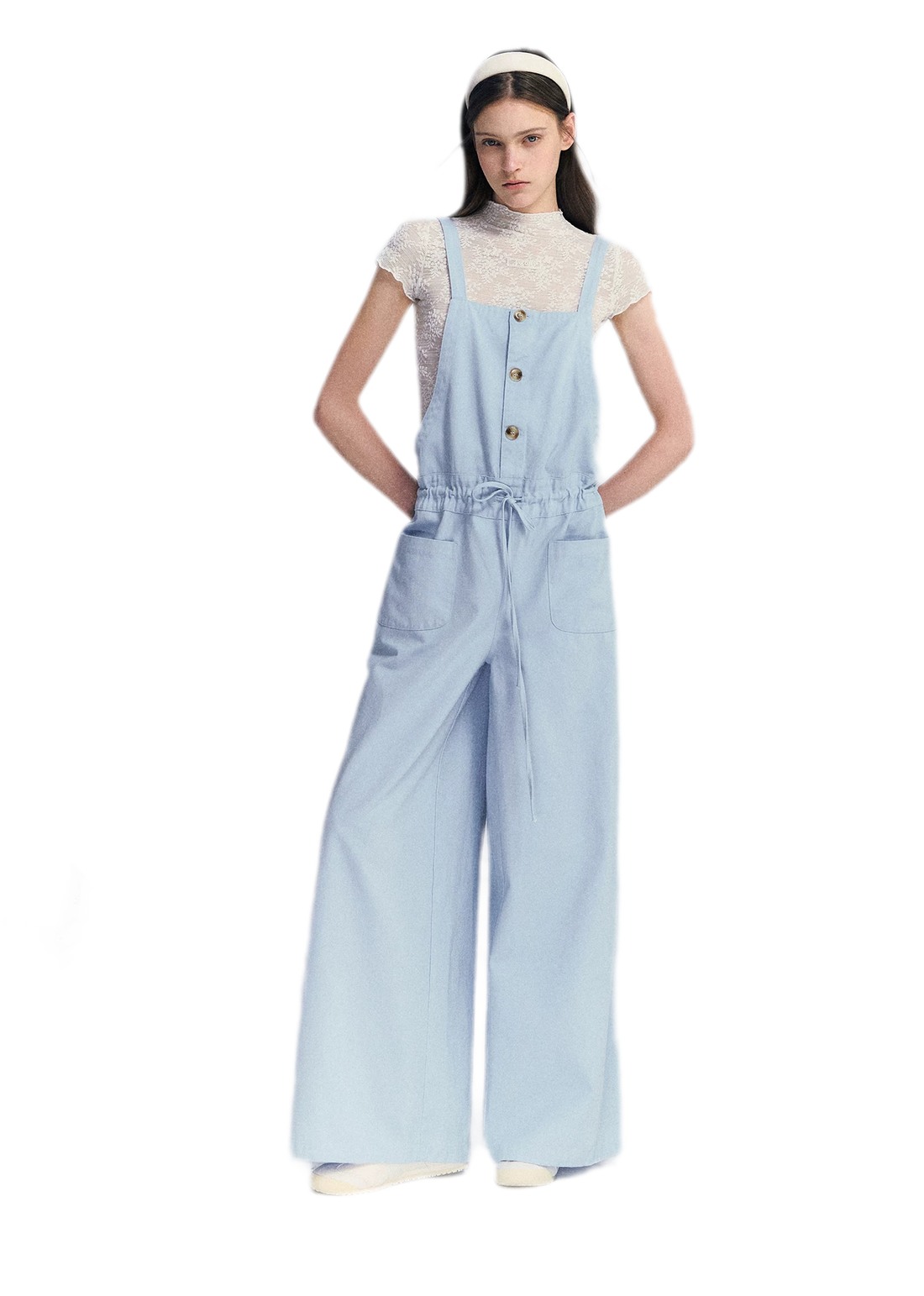 ASGONY Drawstring Jumpsuit – view 2