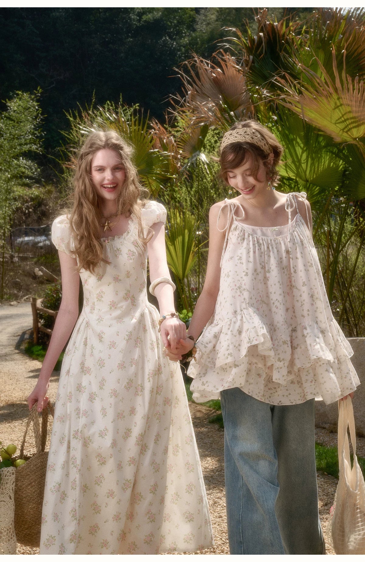 Cream Rose Holiday Rose Dress