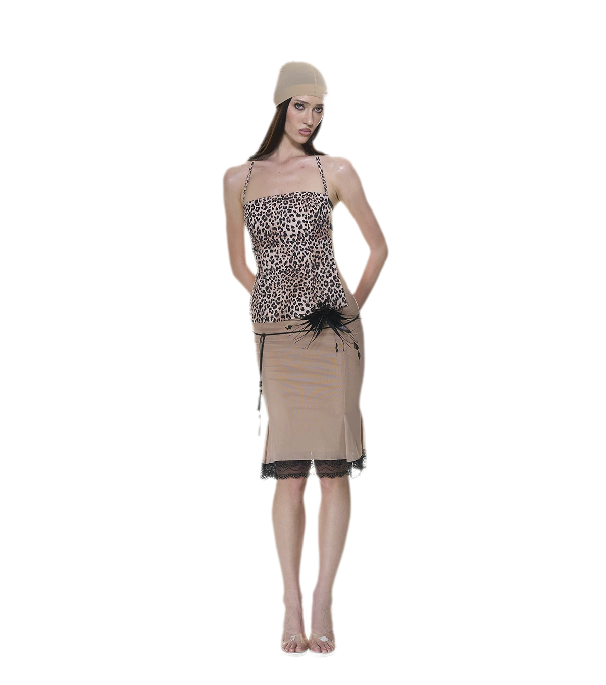 Lace Ruched Mermaid Set