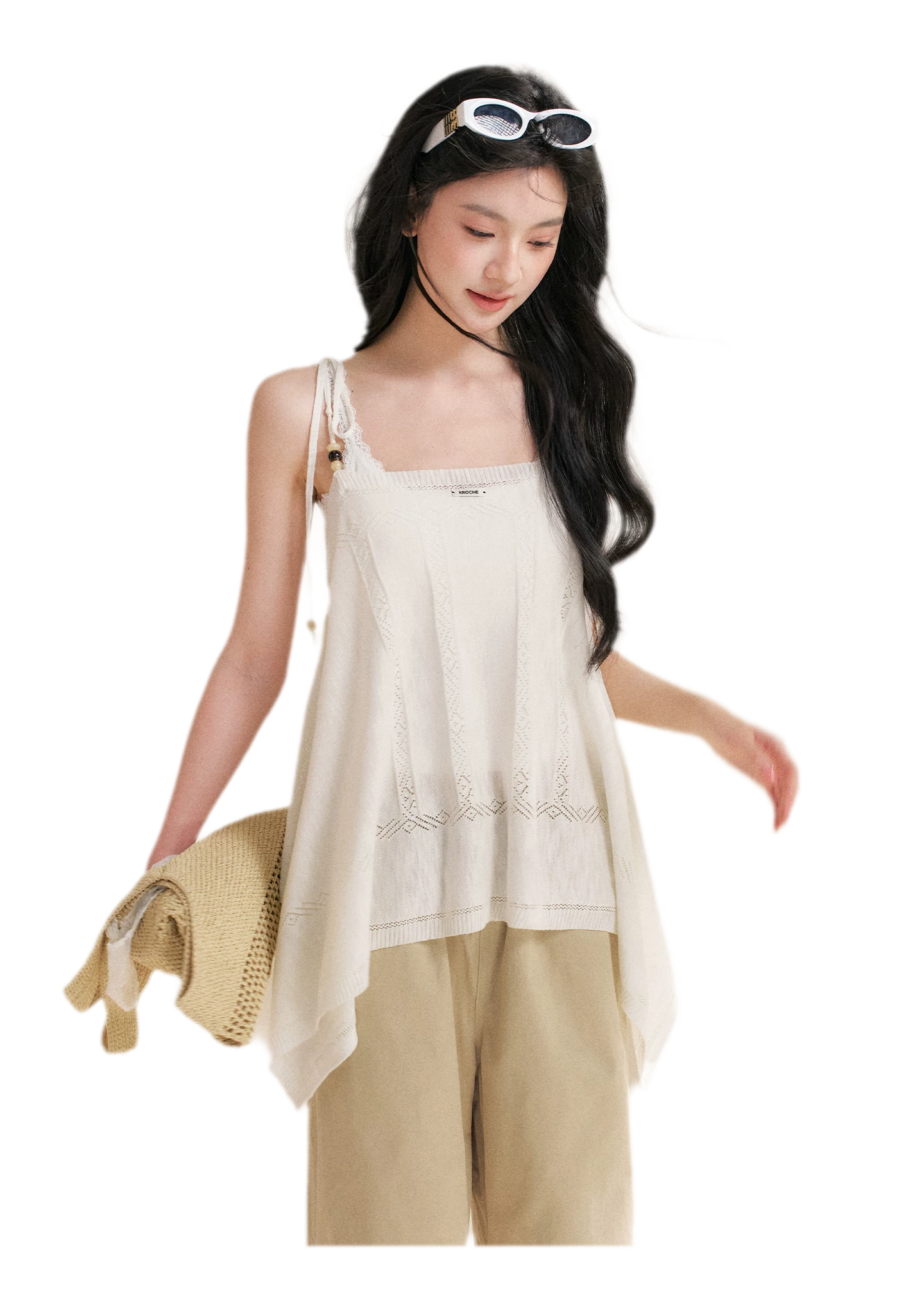 Boho Chic Lace Knit Camisole