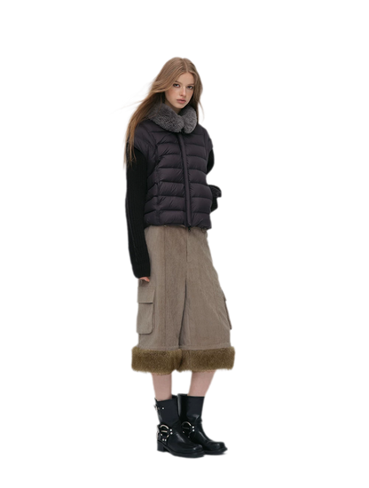 Detachable Sleeve Down Vest