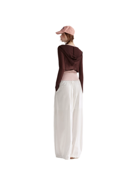 Tie Front Shrug Tank