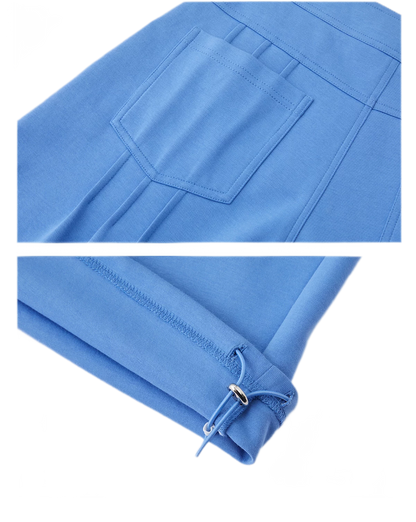 Asymmetric Off-Shoulder Tee Pants Set