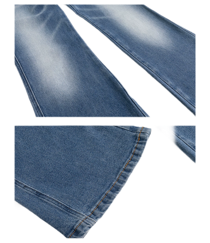 Low Rise Flare Jeans