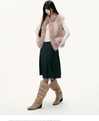 Finnish Fox Fur Vest