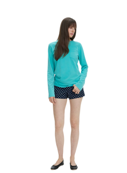Pocket Detail Long-Sleeve T-Shirt