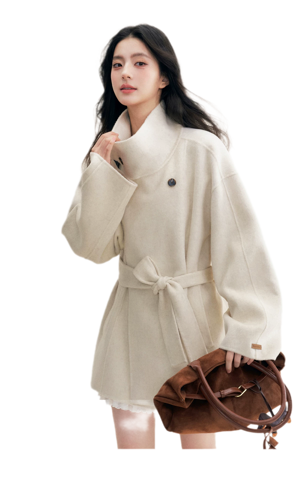 70 Wool Stand Collar Coat