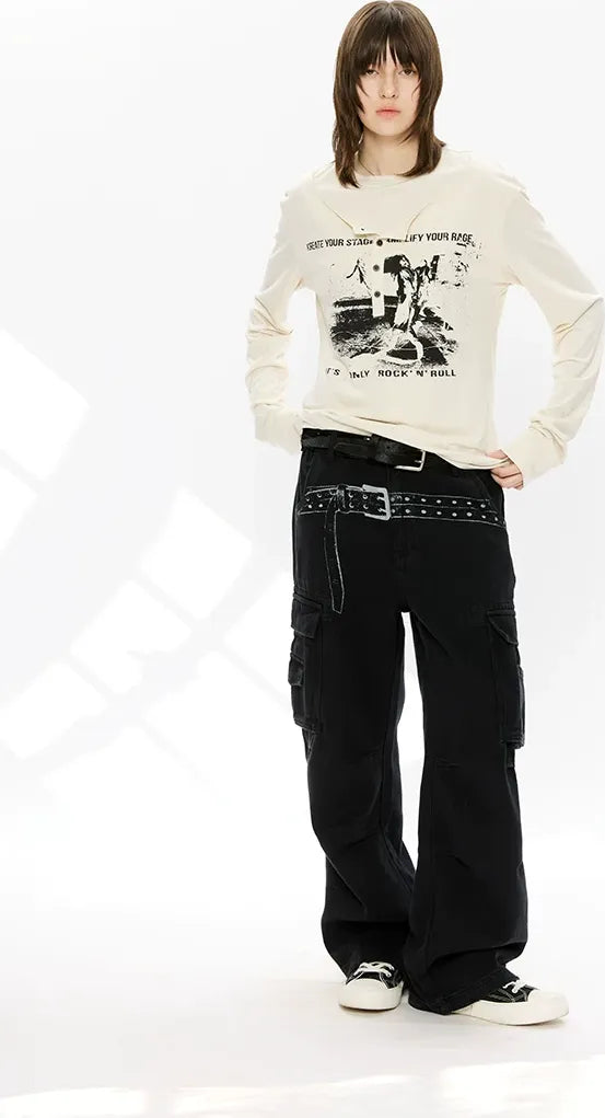 Modal Henley Long-Sleeve T-Shirt