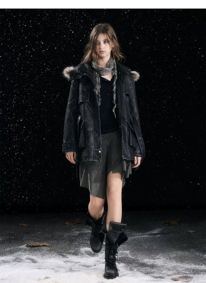 Punk Foldover Platform Boots