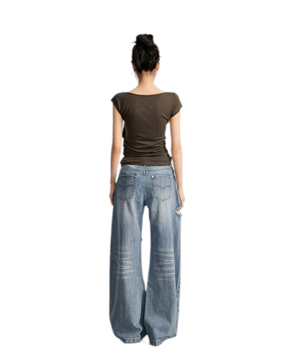 Draped Asymmetric Tee