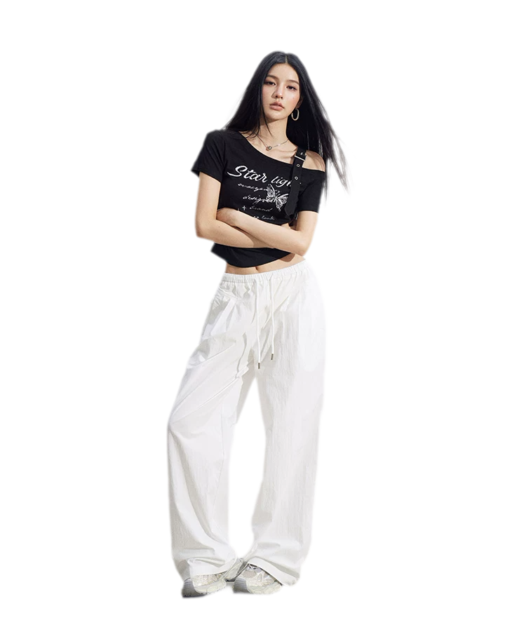 Heart Wide-Leg Pants