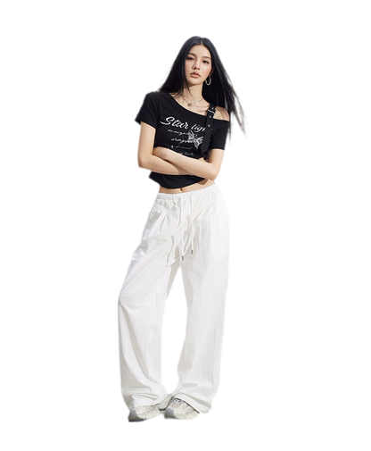 Heart Wide-Leg Pants